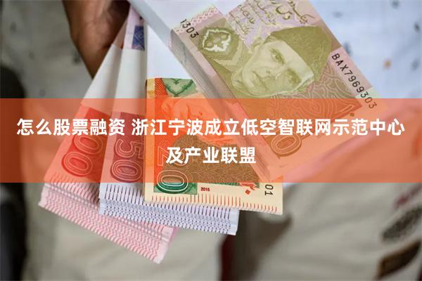 怎么股票融资 浙江宁波成立低空智联网示范中心及产业联盟