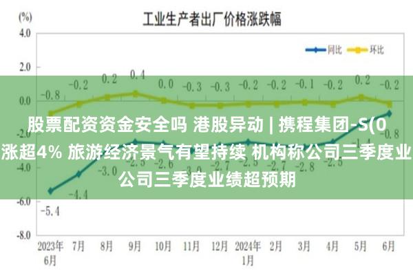 股票配资资金安全吗 港股异动 | 携程集团-S(09961)现涨超4% 旅游经济景气有望持续 机构称公司三季度业绩超预期