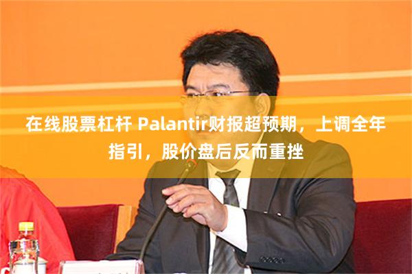 在线股票杠杆 Palantir财报超预期，上调全年指引，股价盘后反而重挫